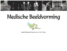 Tablet Screenshot of medischebeeldvorming.nl